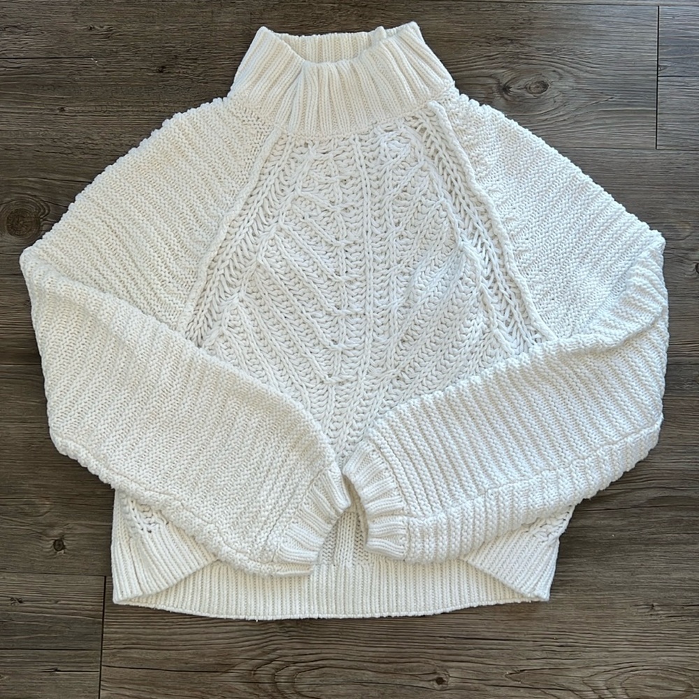Free People Sweetheart mockneck sweater